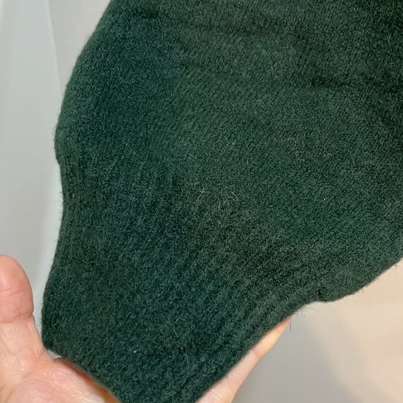 & Other Stories wrap cardigan in dark green - Picture 7 of 10